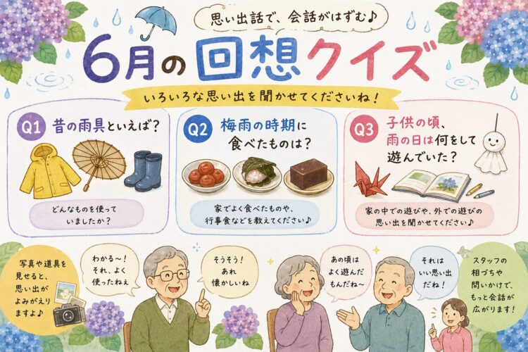 6月の回想クイズ