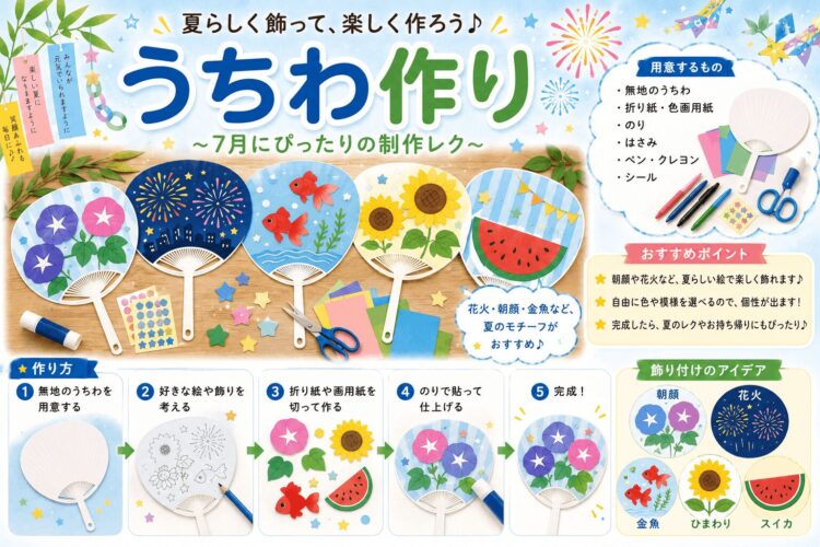 うちわ作り