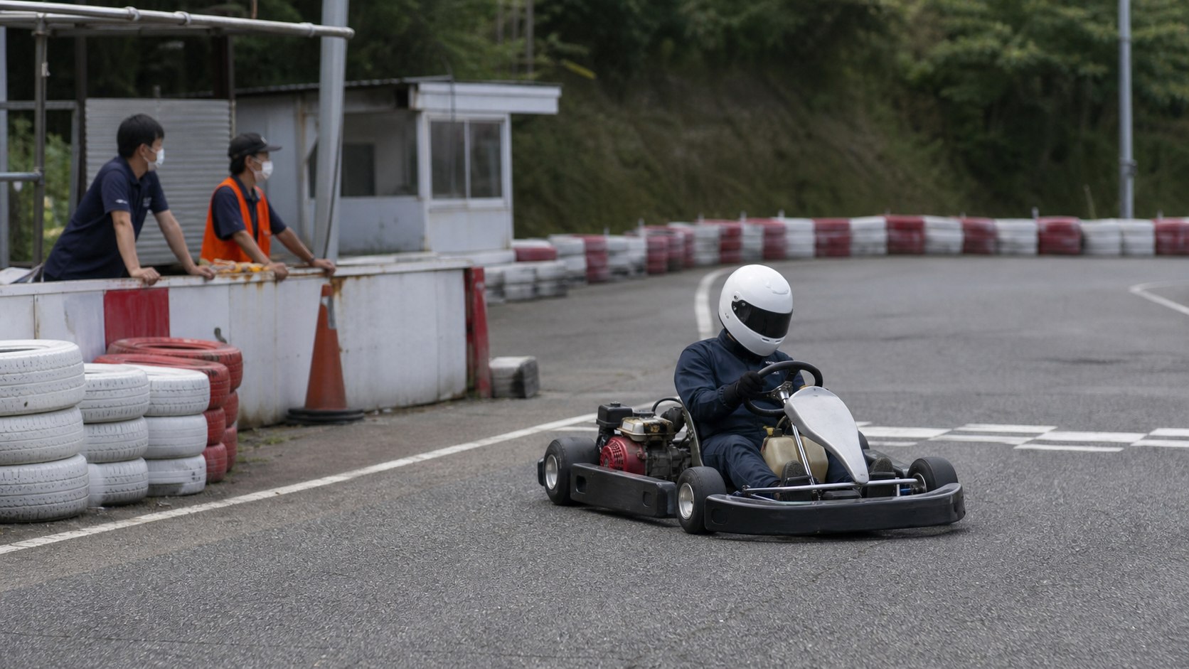Q. 自動車レースやゴーカートのタイムトライアルは?